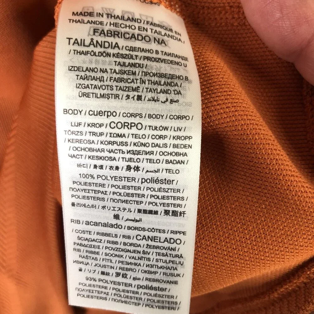 Texas Longhorns Sweatshirt Mens XL Orange NCAA Football Nike Dri Fit Quarter Zip - Picture 8 of 16